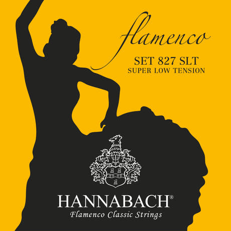 Hannabach Strings for classic guitar Serie 827 Super Low Tension Flamenco - Set super-low (827SLT)