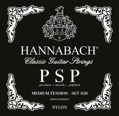 Hannabach Strings for classic guitar Serie 850 Medium tension PSP - 3er Bass medium (8507MT)