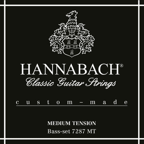 Hannabach Strings for classic guitar Series 728 Medium Tension Custom Made - 3er Bass medium (7287MT)