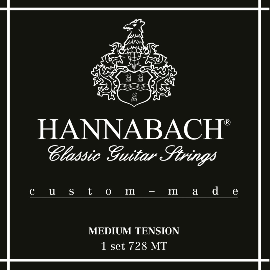 Corde Hannabach per chitarra classica Series 728 Medium Tension Custom Made - Set medium tension (728MT)