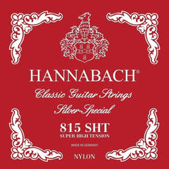 Set di corde acute Hannabach 815 E1, H/B2 e G3, super high tension
