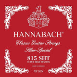 Hannabach Strings for classic guitar Serie 815 Super High Tension Silver special - Set super high (815SHT)