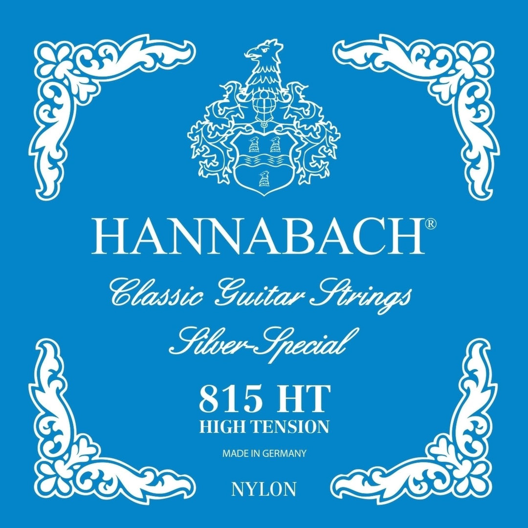 Corde Hannabach per chitarre classica Serie 815 High tension Silver special - Set high (815HT)