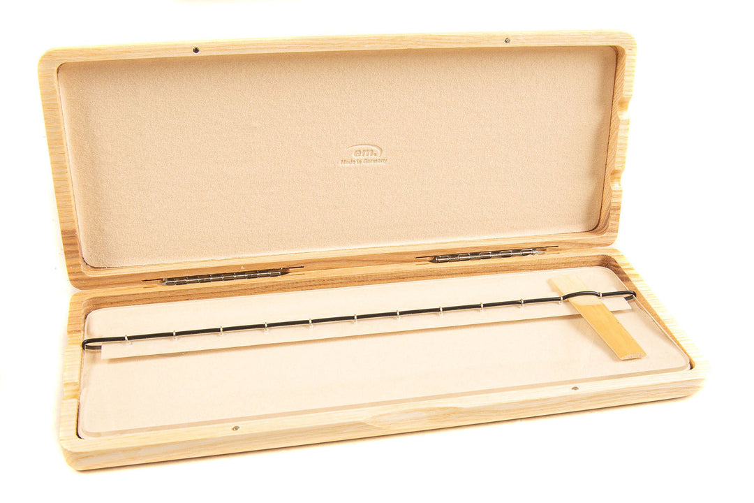 GEWA Astuccio per ance Clarinetto 12 ance - Finitura laccata naturale