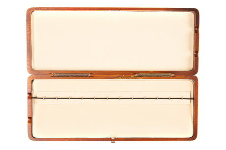 GEWA custodia per ance Clarinetto 12 ance - vernice rosso-marrone