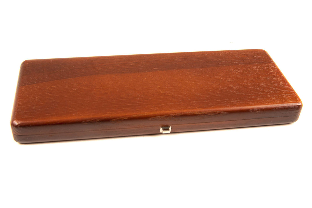 GEWA custodia per ance Clarinetto 12 ance - vernice rosso-marrone