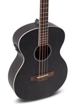Applause Basso E-Acoustic Wood Classics AEB96-5E Jumbo Bass - Black opaco (AEB96-5E)