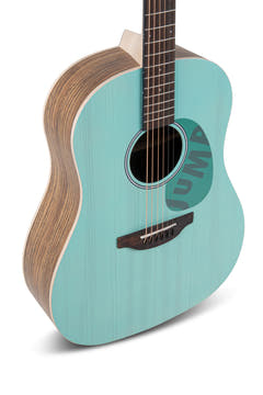 Applause Chitarre acustiche Jump Slope Shoulder Dreadnought - Celeste (AAS-69-T)