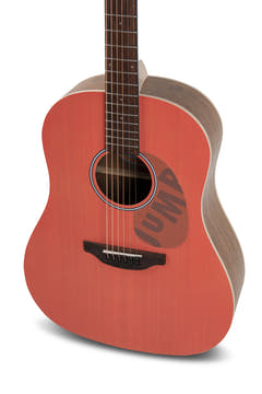 Applause Acoustic Chitarre Jump Slope Shoulder Dreadnought - Peach (AAS-69-O)