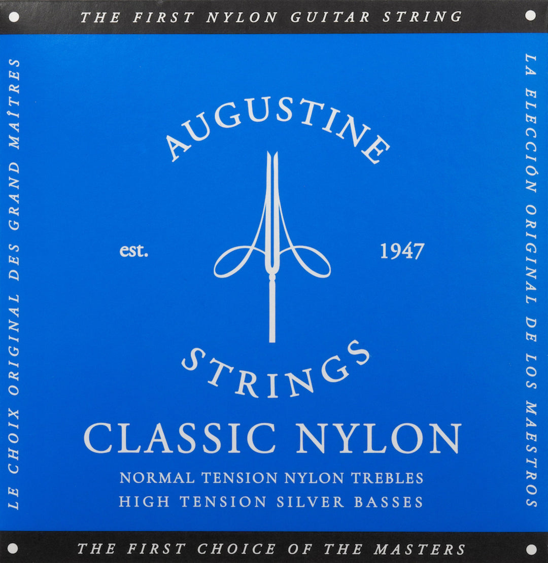 Corde Augustine per Chitarre classica Classic Label - Set Classic Blue (normale/acuta)