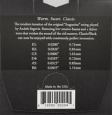 Augustine Classic Black set di corde per chitarre classica, normale/bassa