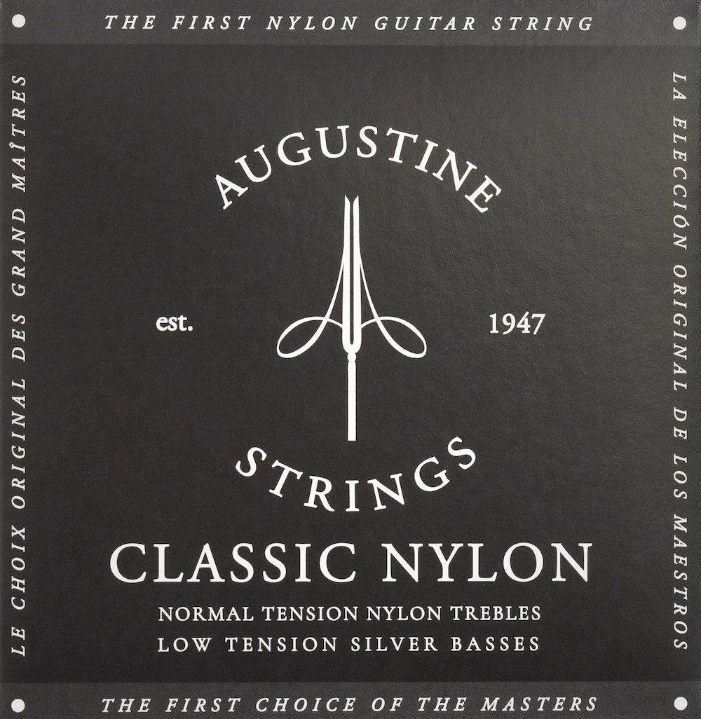 Augustine Classic Black set di corde per chitarre classica, normale/bassa