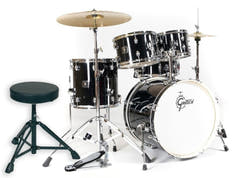 Gretsch Energy batteria 20", Black, con Paiste 101 (2 piatti)