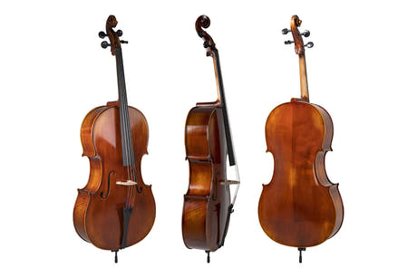 GEWA Violoncello Allegro Antique - 4/4 (configurato con cordiera Wittner per regolazione fine)