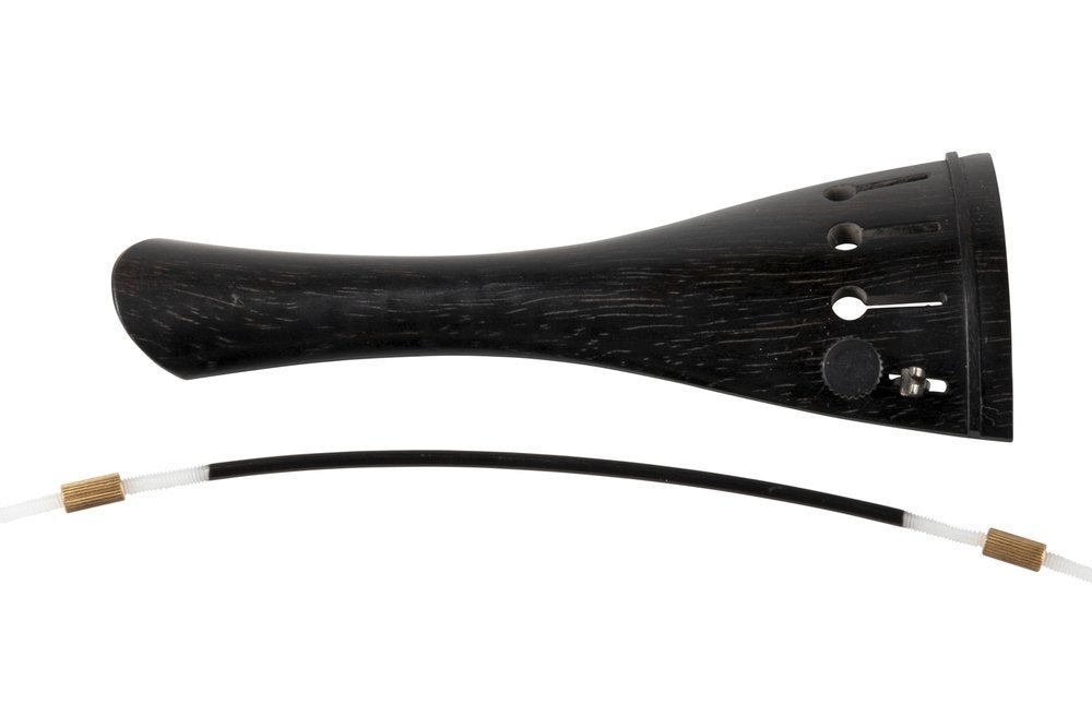 Ulsa cordiera per violino, modello Hill, ebano, 1 fine tuner