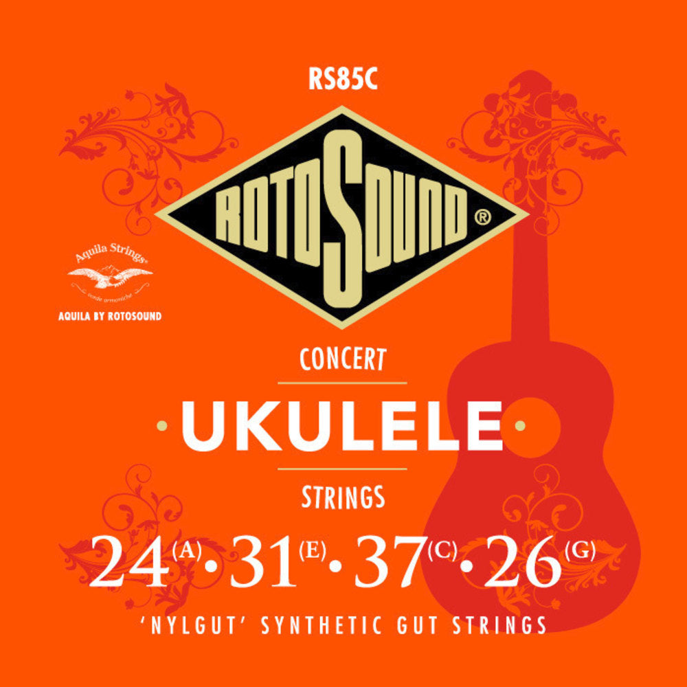 Rotosound RS85C set di corde Nylgut per ukulele concerto
