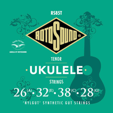 Set di corde Rotosound RS85T Nylgut per ukulele tenore