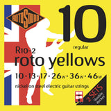 Rotosound Roto Yellows R10-2 Double Decker corde per chitarra elettrica 10-46