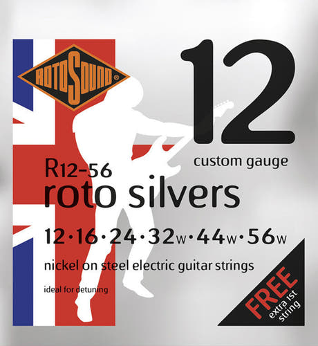 Rotosound Roto Silvers R12-56 corde per chitarre elettriche 12-56