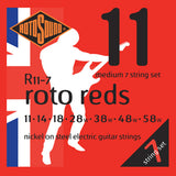Rotosound Roto Reds R11-7 corde per chitarra elettrica a 7 corde 11-58