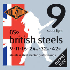 Rotosound British Steels BS9 corde per chitarra elettrica 9-42