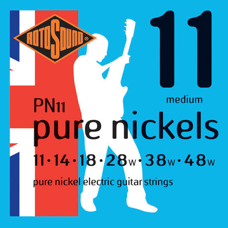 Rotosound Pure Nickels PN11 corde per chitarra elettrica 11-48