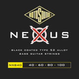 Rotosound E-Bass Strings Nexus Coated - Set 4-str. Hybrid 40-100 (NXB40)