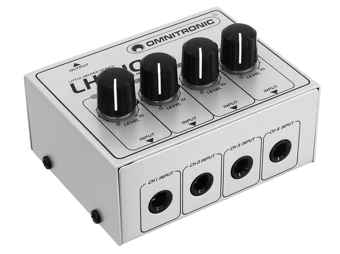 Omnitronic LH-010 - Mixer Passivo 4-canali