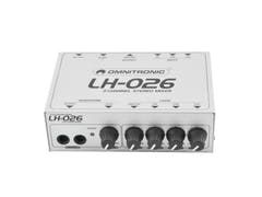 OMNITRONIC LH-026 Mixer stereo a 3 canali