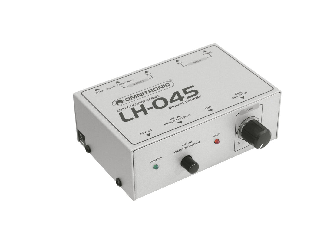 OMNITRONIC LH-045 Preamplificatore microfonico