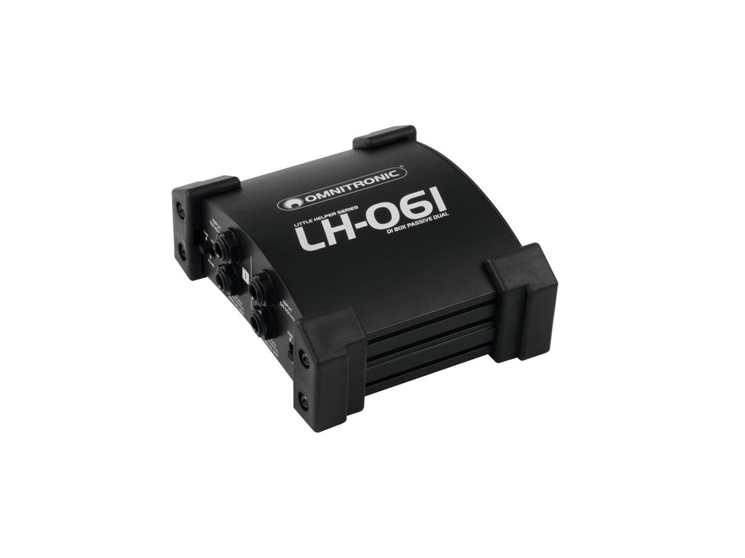 OMNITRONIC LH-061 PRO Dual DI Box passiva