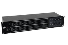 OMNITRONIC GEQ-2310 Equalizzatore 2x31 bande