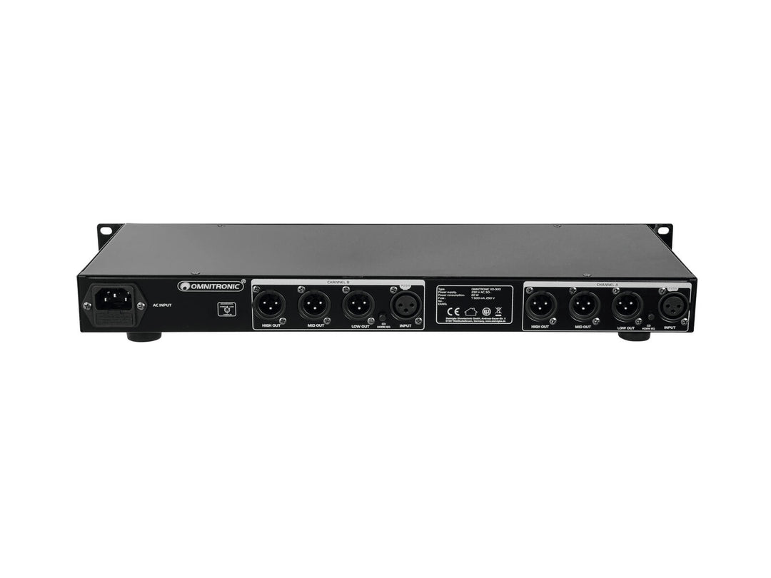 OMNITRONIC XO-300 Crossover attivo