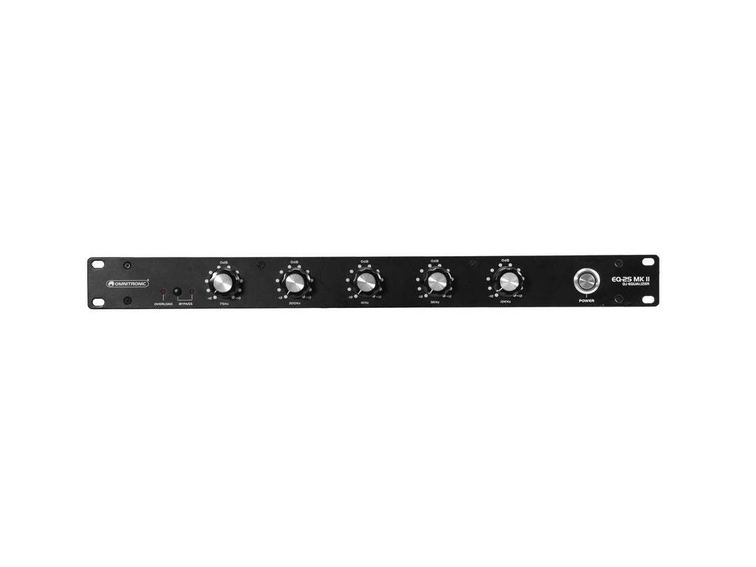 OMNITRONIC EQ-25 MK2 Equalizzatore DJ