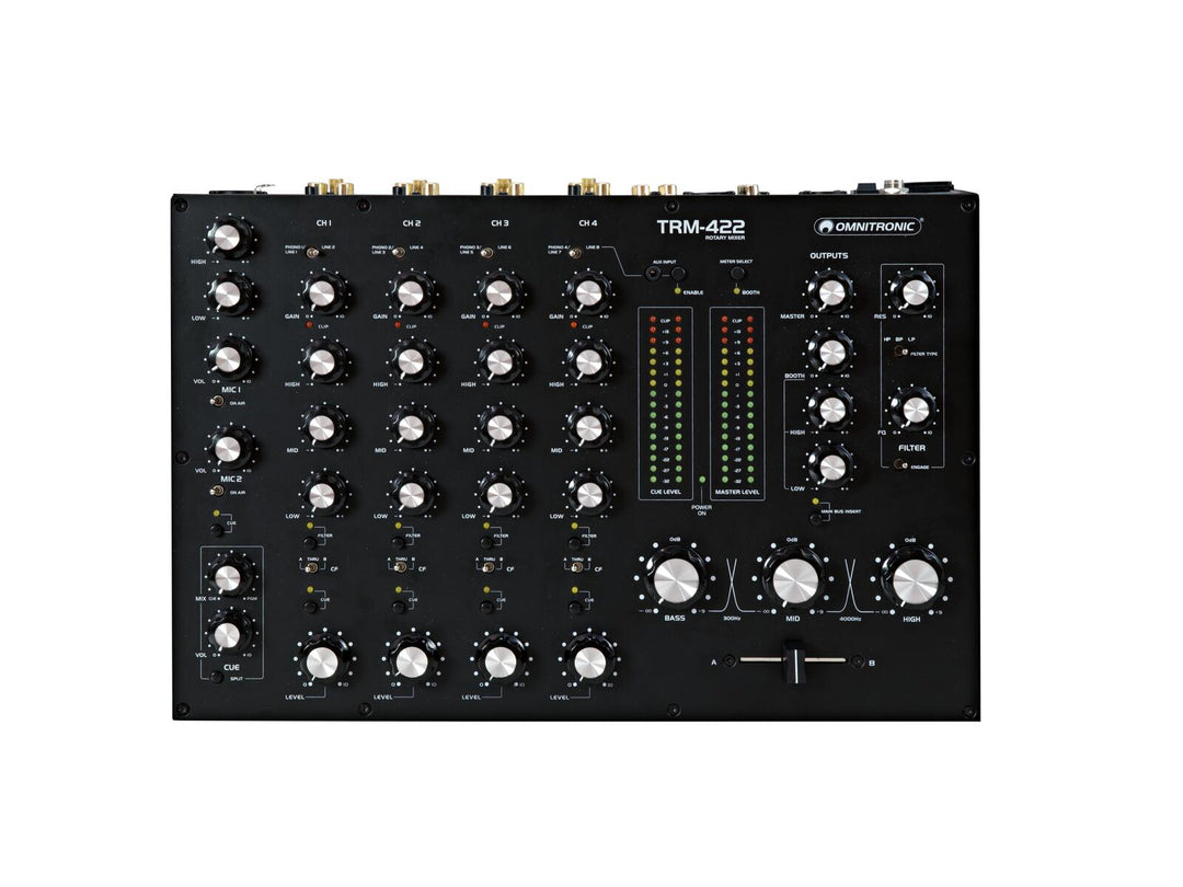 OMNITRONIC TRM-422 Mixer rotativo a 4 canali