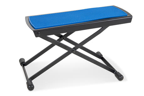 Poggiapiede GEWA FS-10BL per chitarrista, blu