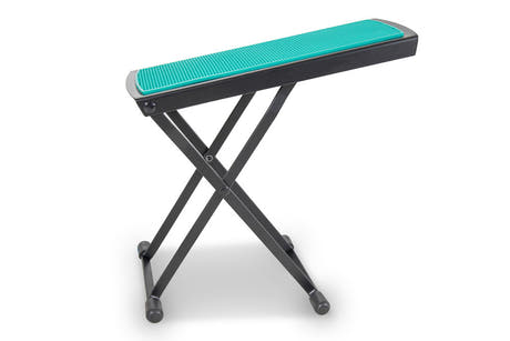 GEWA poggiapiede FS-10GR per chitarrista, verde