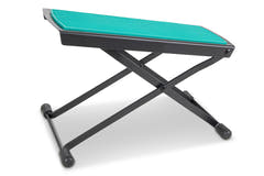 GEWA poggiapiede FS-10GR per chitarrista, verde