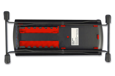 GEWA poggiapiede FS-10RD per chitarristi, rosso