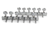 GEWA meccaniche per chitarra western a 12 corde, testa piatta, 6+6