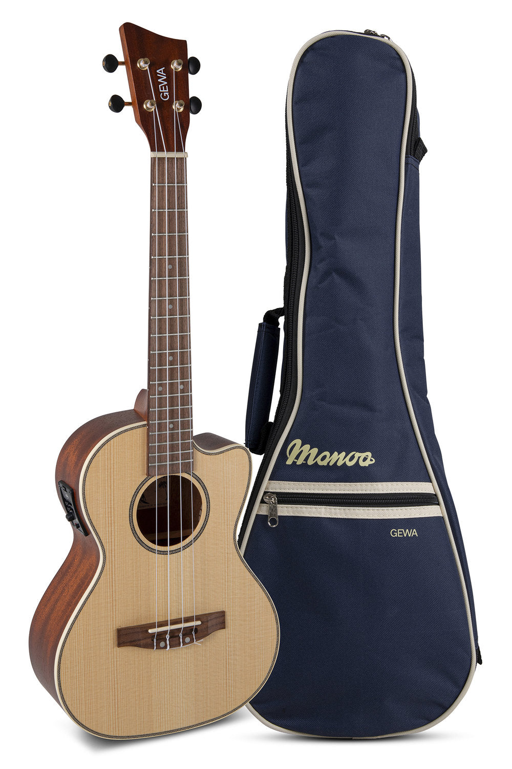 VGS Manoa Maui ukulele tenore elettroacustico con cutaway