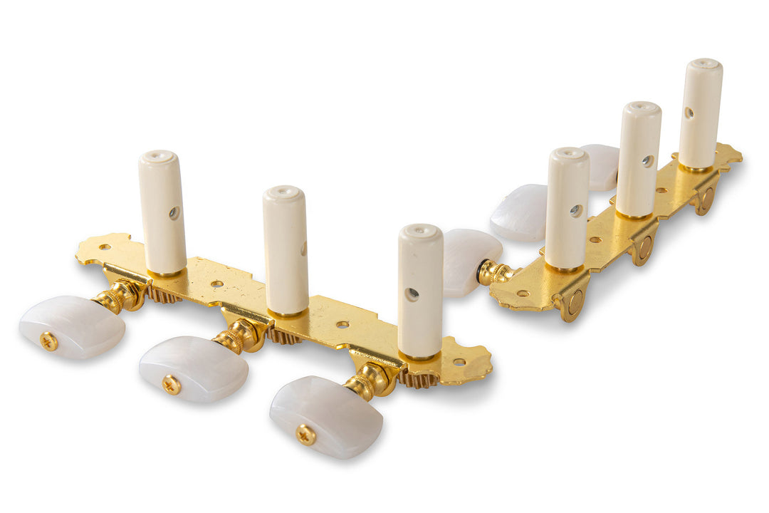 GEWA meccaniche per chitarre classiche - White button (senza lyra)