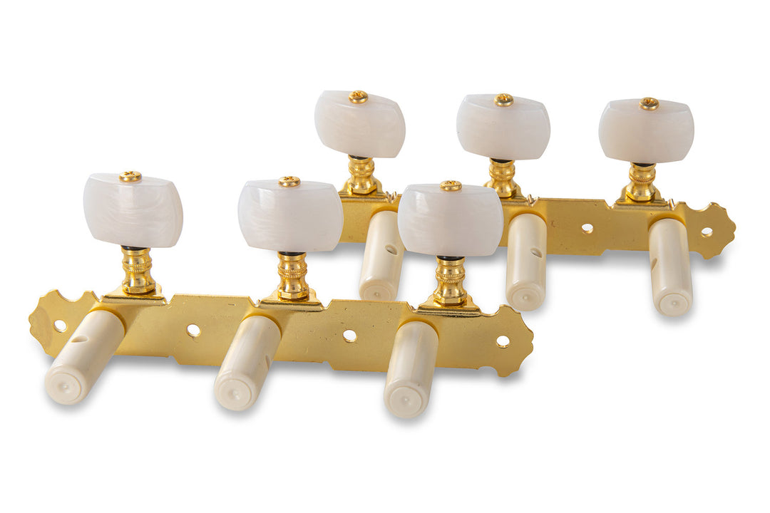 GEWA meccaniche per chitarre classiche - White button (senza lyra)