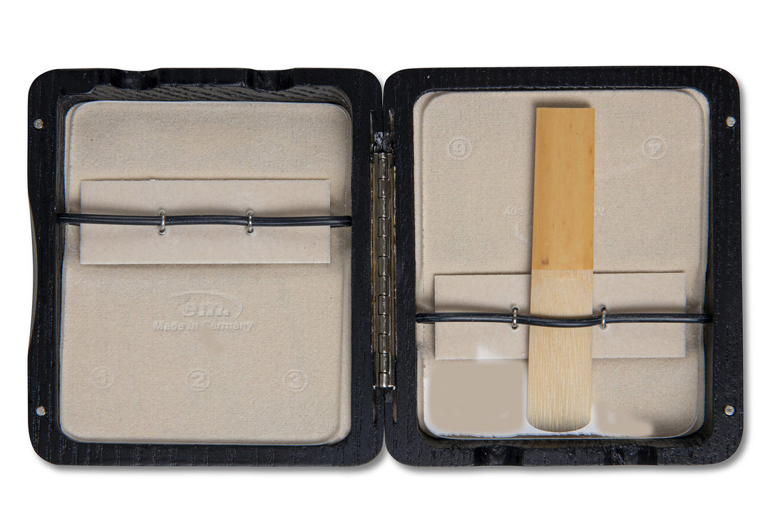 Custodia per ance GEWA Clarinet 6 ance - Black finitura laccata