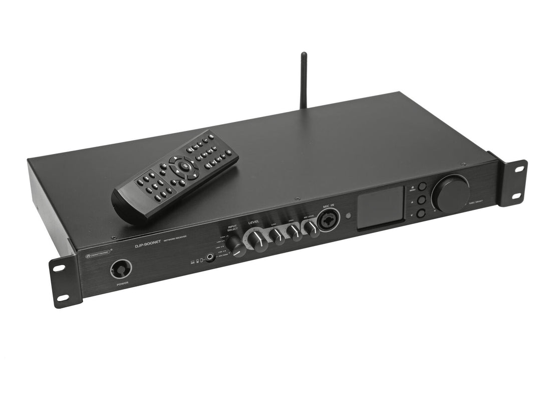 OMNITRONIC DJP-900NET Amplificatore Class D con radio Internet