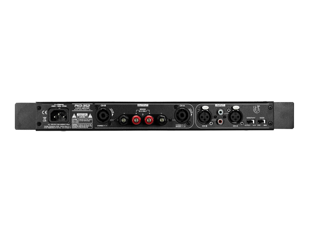 OMNITRONIC PKD-352 Amplificatore da studio Classe D