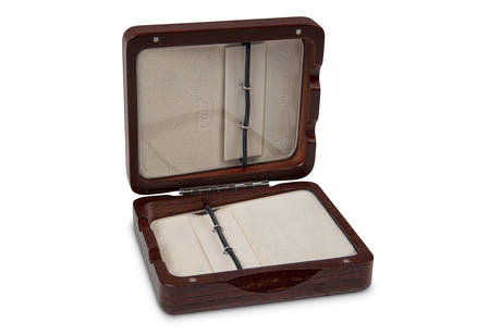 GEWA Custodia per ance Clarinetto 6 ance - Finitura laccata rosso marrone