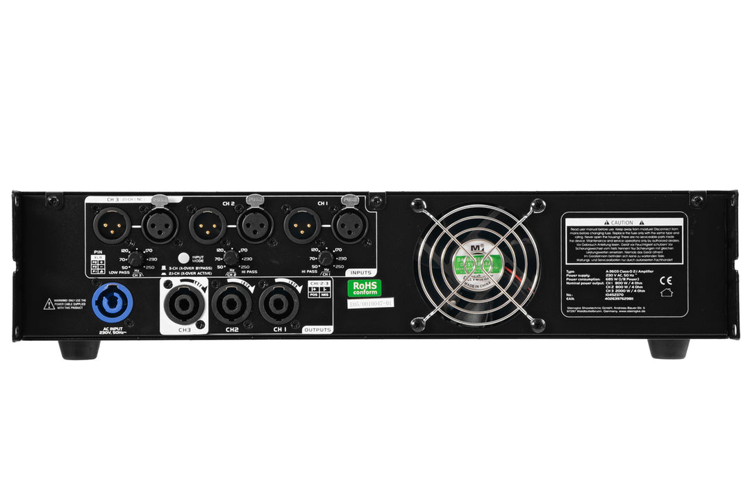 Omnitronic A-3603 ClaD 2.1 Amplificatore