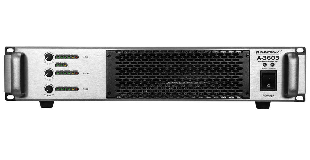 Omnitronic A-3603 ClaD 2.1 Amplificatore