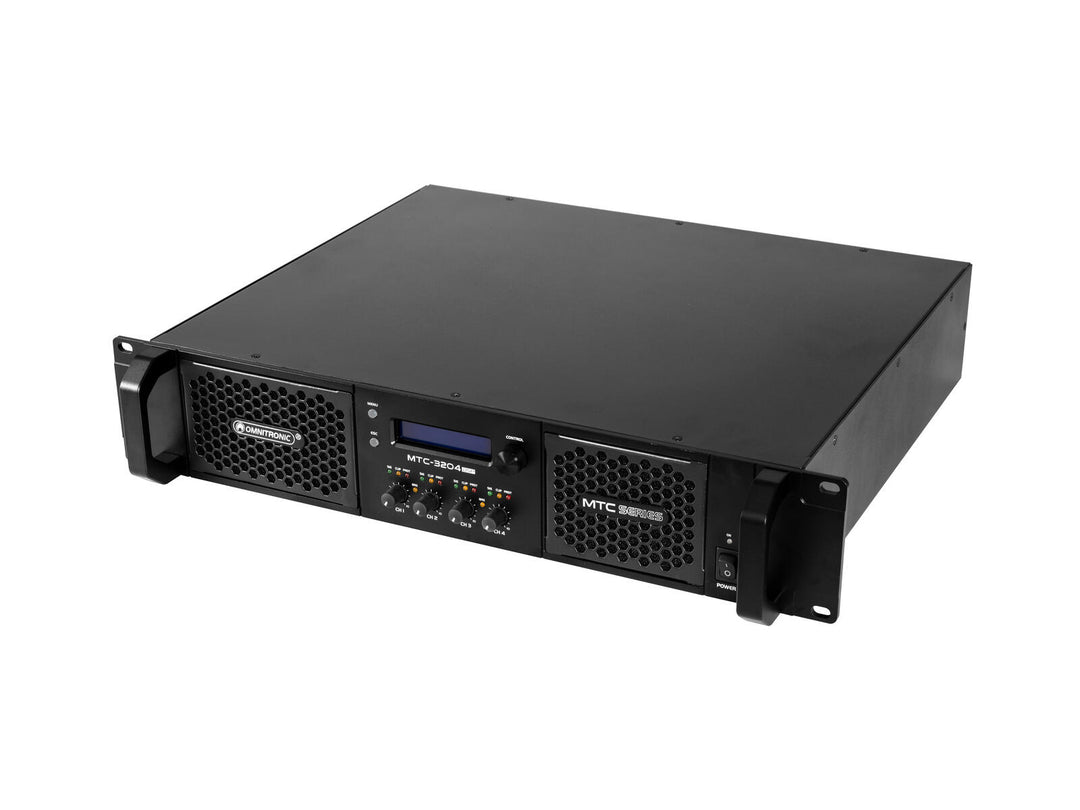 OMNITRONIC MTC-3204DSP Amplificatore a 4 canali con DSP